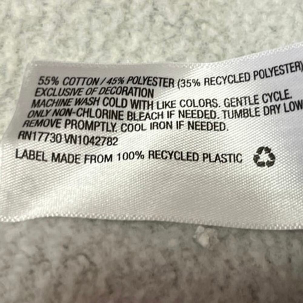 Universal Thread Gray Red Hearts Print Fleece Coz… - image 5